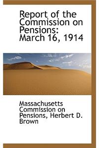 Report of the Commission on Pensions