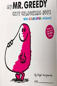 MR MEN MR GREEDY COLOURING