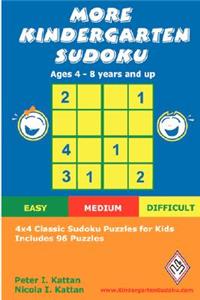 More Kindergarten Sudoku