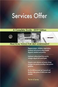 Services Offer A Complete Guide - 2019 Edition