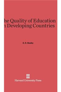 Quality of Education in Developing Countries