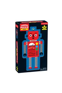 Robot 50 Piece Shaped Character Puzzle