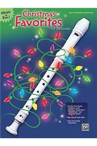 CHRISTMAS FAVOURITES RECORDER BK ONLY