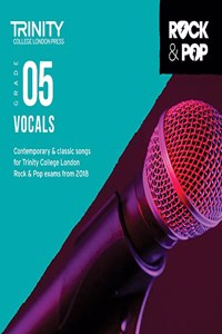 Trinity College London Rock & Pop 2018 Vocals Grade 5 CD Only