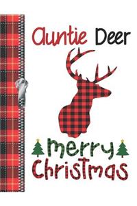 Auntie Deer Merry Christmas