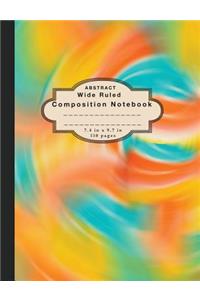 Composition Notebook Abstract