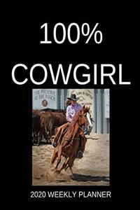 100% Cowgirl 2020 Weekly Planner