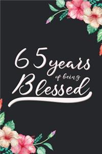 Blessed 65th Birthday Journal