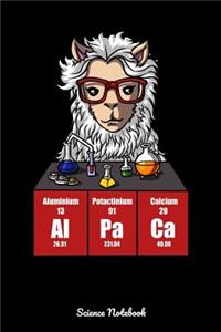 Al Pa Ca Science Notebook