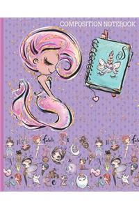 S Composition Notebook
