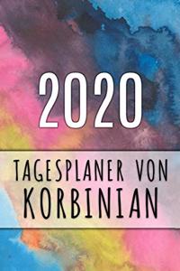 2020 Tagesplaner von Korbinian