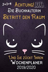 Achtung! Die Buchhalterin betritt den Raum und Sie zückt Ihren Wochenplaner 2019 - 2020