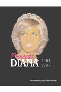 Princess Diana 1961-1997 2020 Monthly Organizer Planner