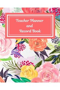 Teacher Planner And Record Book
