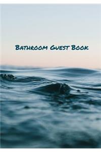 Bathroom Guest Book