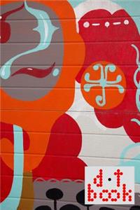The Dot Book - A Dot Grid Notebook for Graphic Designers - Graffiti Series