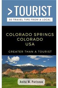 Greater Than a Tourist- Colorado Springs Colorado USA