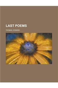 Last Poems