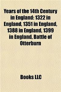 Years of the 14th Century in England