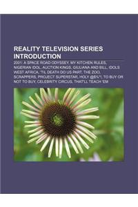 Reality Television Series Introduction