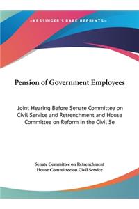 Pension of Government Employees