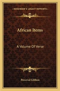 African Items