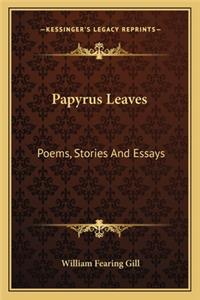 Papyrus Leaves