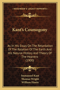 Kant's Cosmogony