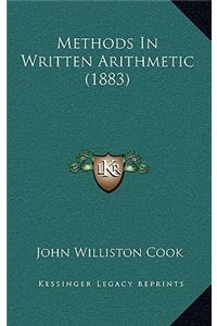 Methods in Written Arithmetic (1883)