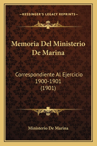 Memoria del Ministerio de Marina
