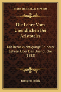 Die Lehre Vom Unendlichen Bei Aristoteles