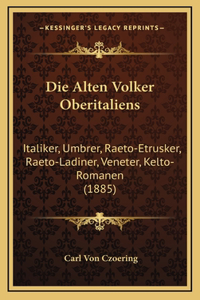 Die Alten Volker Oberitaliens