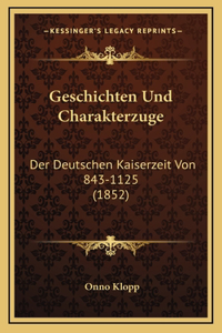 Geschichten Und Charakterzuge
