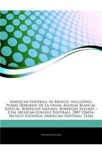 Articles on American Football in Mexico, Including