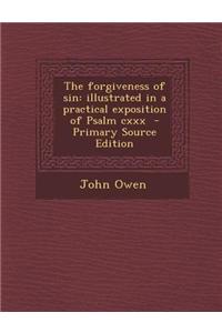 The Forgiveness of Sin