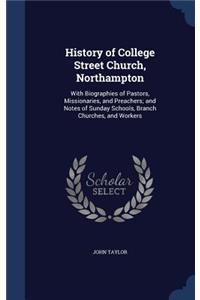 History of College Street Church, Northampton