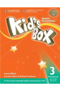 Kid's Box Level 3 Workbook with Online Resources American English