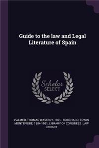 Guide to the law and Legal Literature of Spain