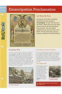 Emancipation Proclamation Flashcharts