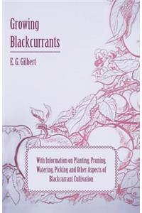 Growing Blackcurrants - With Information on Planting, Pruning, Watering, Picking and Other Aspects of Blackcurrant Cultivation