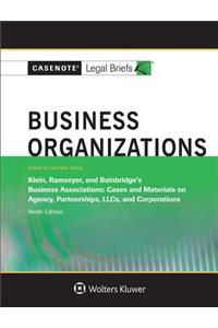 Business Organizations, Keyed to Klein, Ramseyer, and Bainbridge