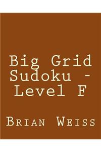 Big Grid Sudoku - Level F
