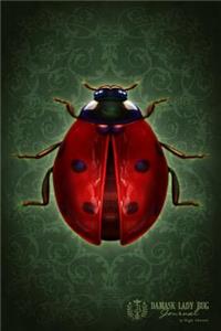 Damask Ladybug Journal
