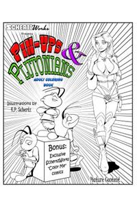 Pin-ups & Plutonians Adult Coloring Book