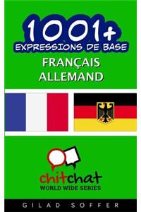 1001+ Expressions de Base Français - allemand