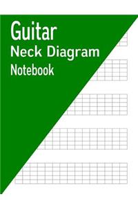 Guitar Neck Diagram Notebook
