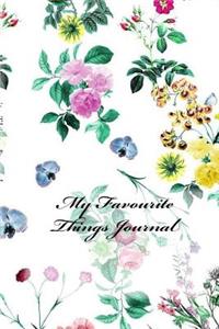 My Favourite Things Journal