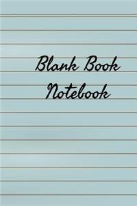 Blank Book Notebook