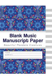 Blank Music Manuscript Paper