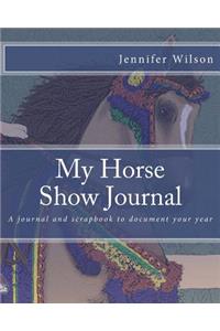 My Horse Show Journal- Arabian Costume